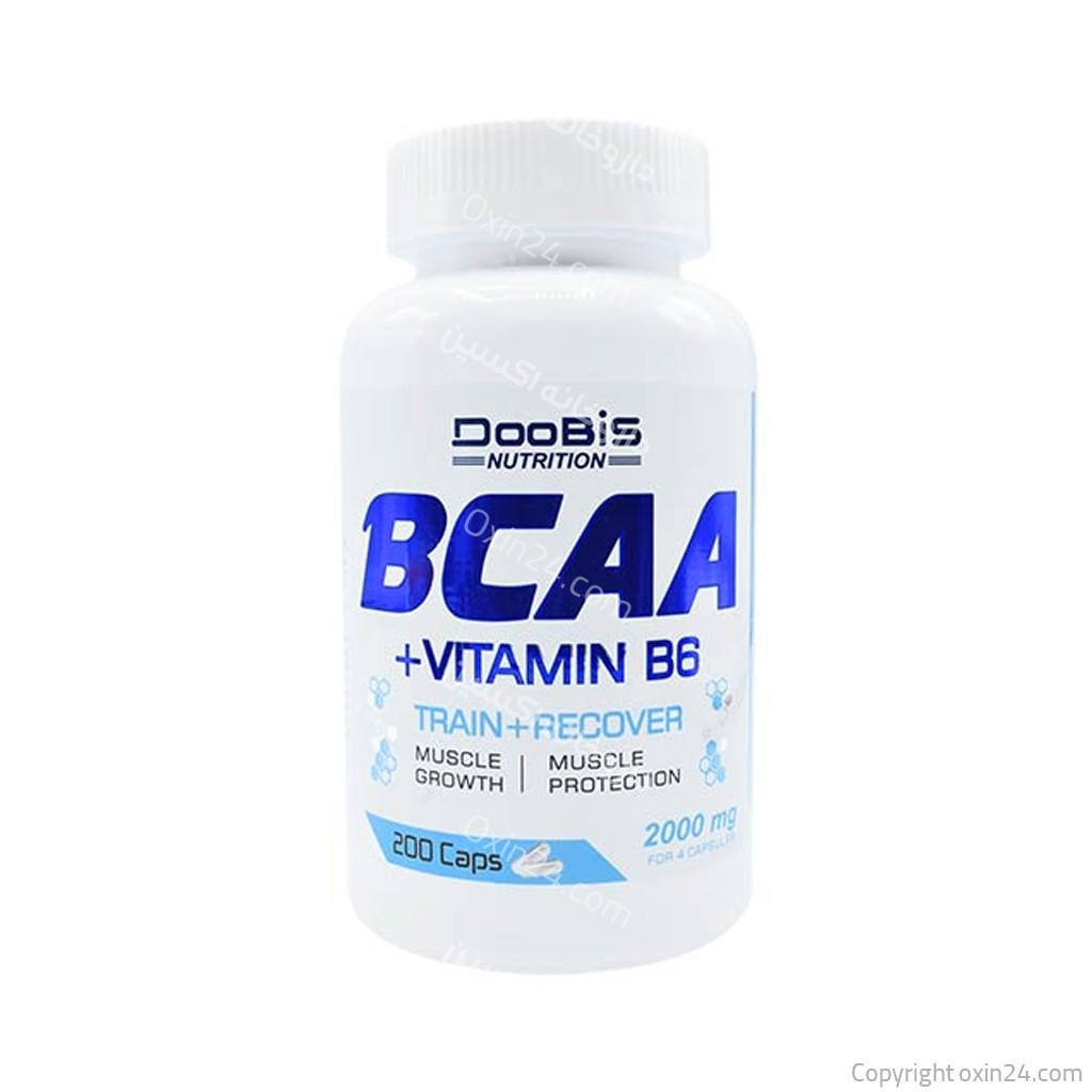 کپسول BCAA 2:۱:۱ و ویتامین ب دوبیس 200عددی