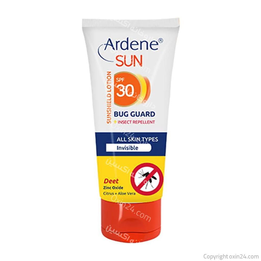 لوسیون ضد آفتاب SPF30 با خاصیت دافع حشرات آردن