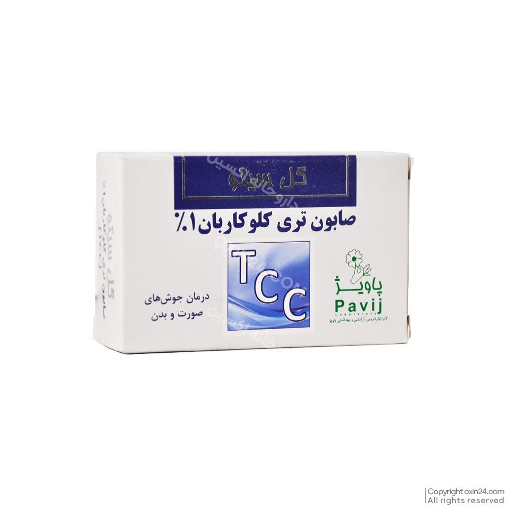 صابون تری کلوکاربان 1% گل سیتو مناسب پوست های مستعد آکنه 100 گرم