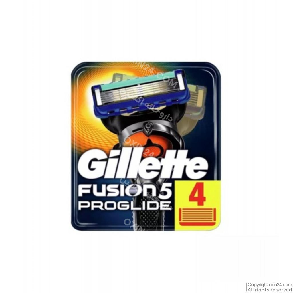 تیغ یدک ژیلت مدل FUSION 5 PROGLIDE تعداد 4 عددی