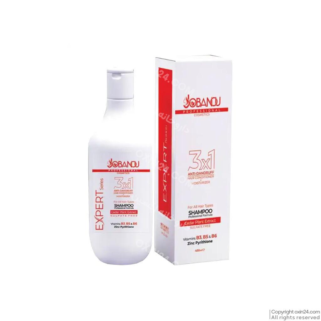 شامپو ضد شوره بدون سولفات Anti Dandruff 3*1 جوبانو
