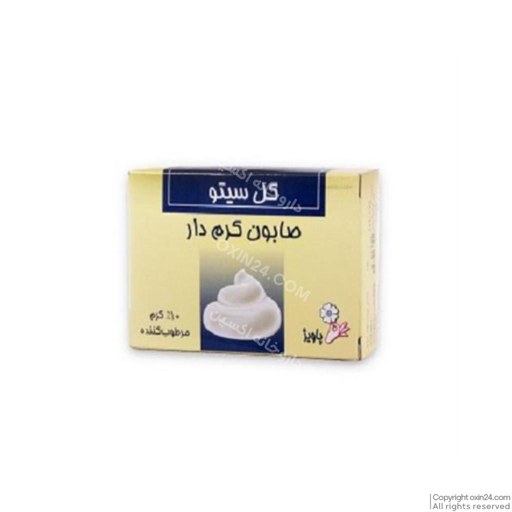 صابون کرم دار 10 درصد گل سیتو 125 گرم