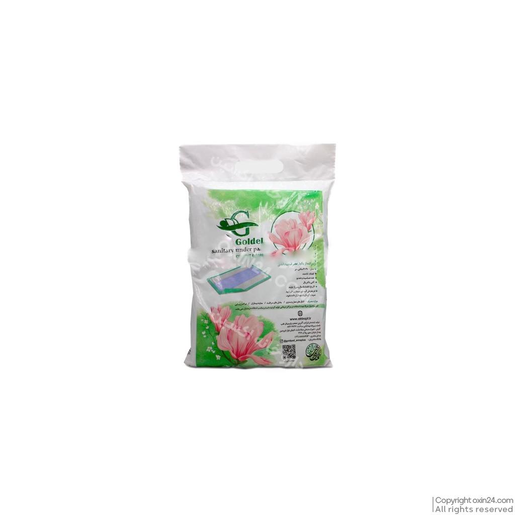 زیرانداز بیمار 60*90 بی تی آی بسته 5 عددی