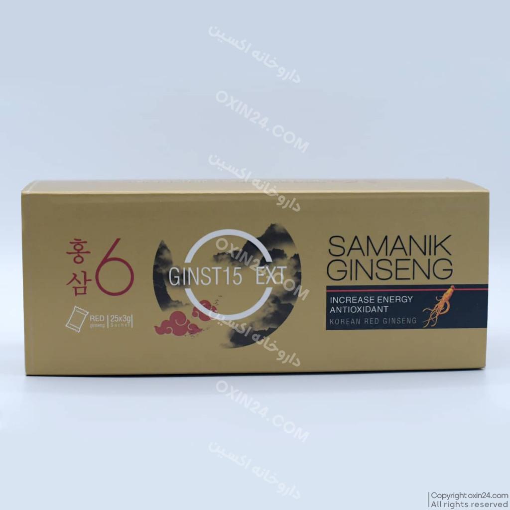 ساشه جینسینگ سمانیک 25 عددی
