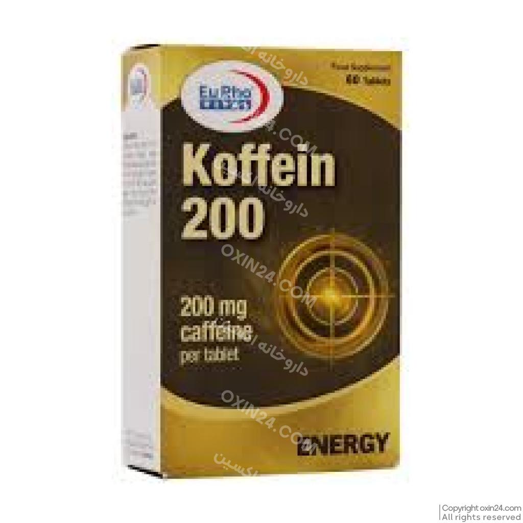 قرص کافئین کارن 200 م گ 60 عددی