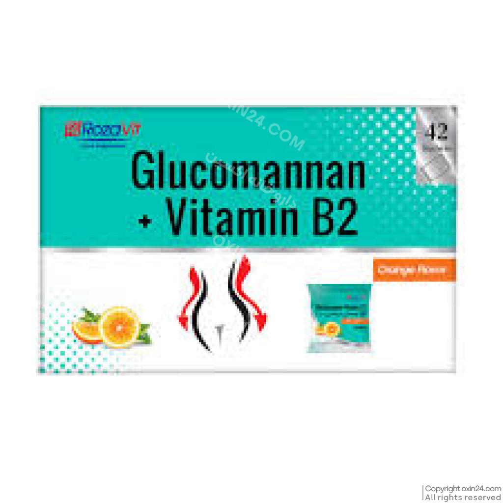 گلوکومانان و ویتامین ب 2 -42 ساشه