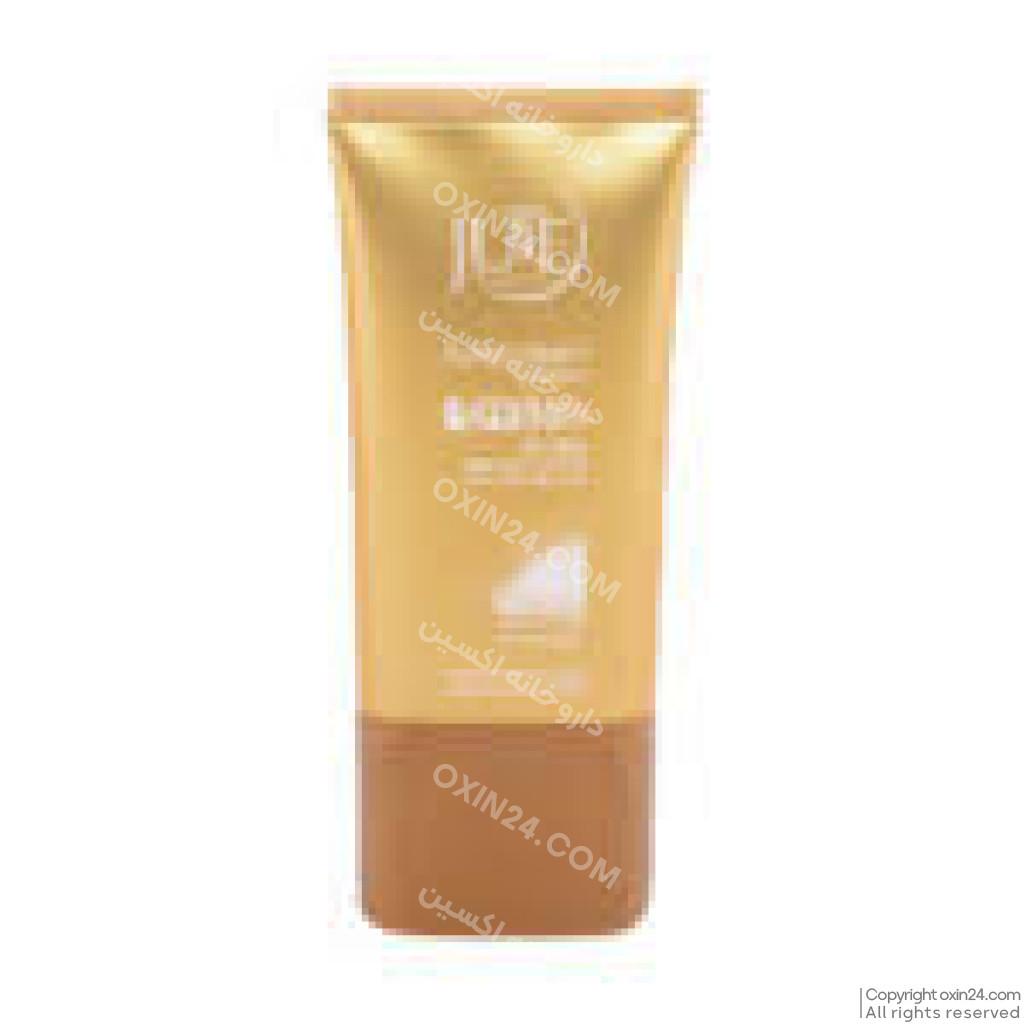 کرم ضدآفتاب ژوت SPF50 مناسب پوست چرب (بژ روشن)